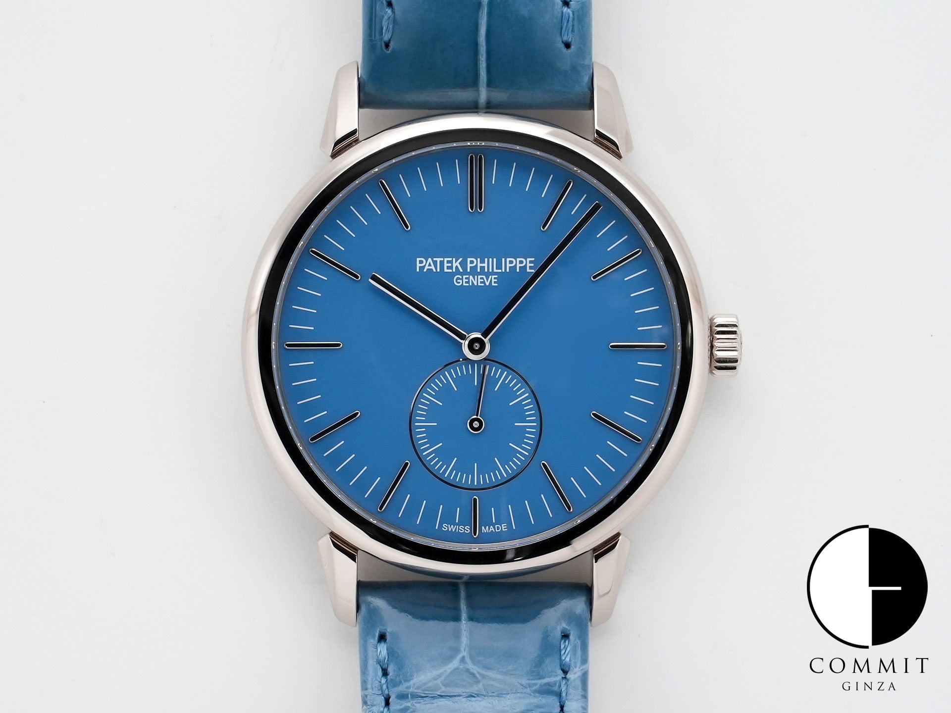 パテックフィリップ カラトラバ グランド エキシビジョン 東京2023 Ref.6127G-010 ホワイトゴールド ラックライトブルー文字盤 美品 oot4gtdx