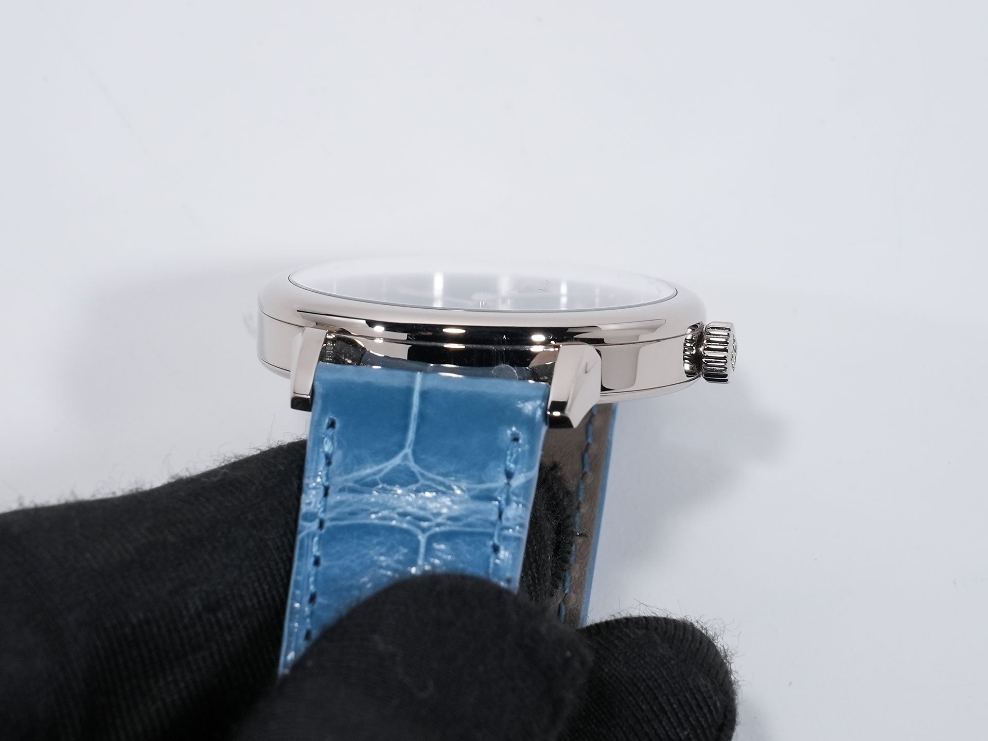 パテックフィリップ カラトラバ グランド エキシビジョン 東京2023 Ref.6127G-010 ホワイトゴールド ラックライトブルー文字盤 美品 oot4gtdx