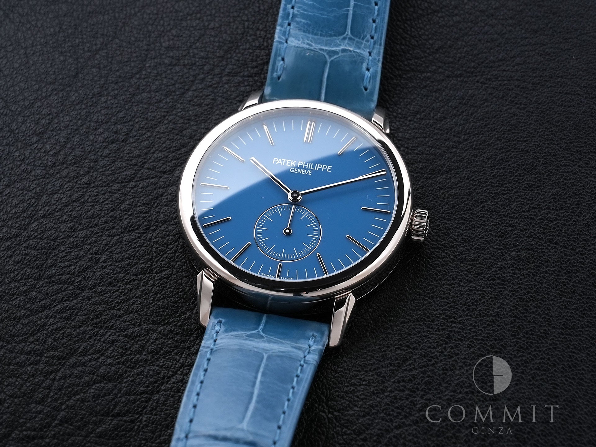 パテックフィリップ カラトラバ グランド エキシビジョン 東京2023 Ref.6127G-010 ホワイトゴールド ラックライトブルー文字盤 美品 oot4gtdx