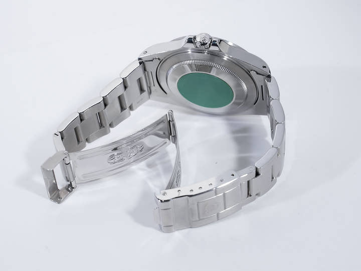 ロレックス エクスプローラーII Ref.16570 ステンレススチール ホワイト文字盤 オイスターブレスレット 中古 qka9vzyy