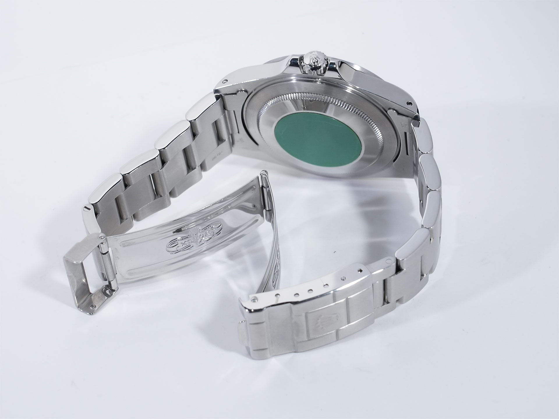 ロレックス エクスプローラーII Ref.16570 ステンレススチール ホワイト文字盤 オイスターブレスレット 中古 qka9vzyy