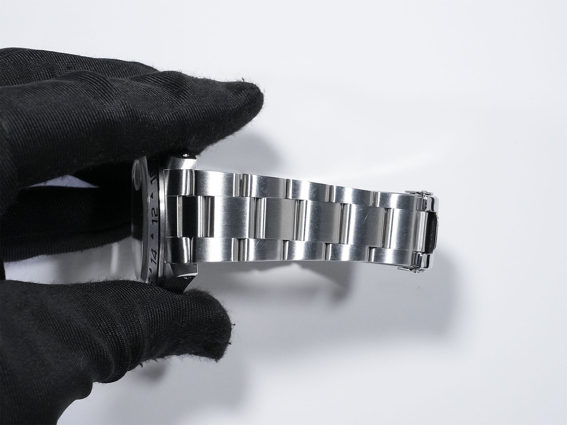 ロレックス エクスプローラーII Ref.16570 ステンレススチール ホワイト文字盤 オイスターブレスレット 中古 qka9vzyy