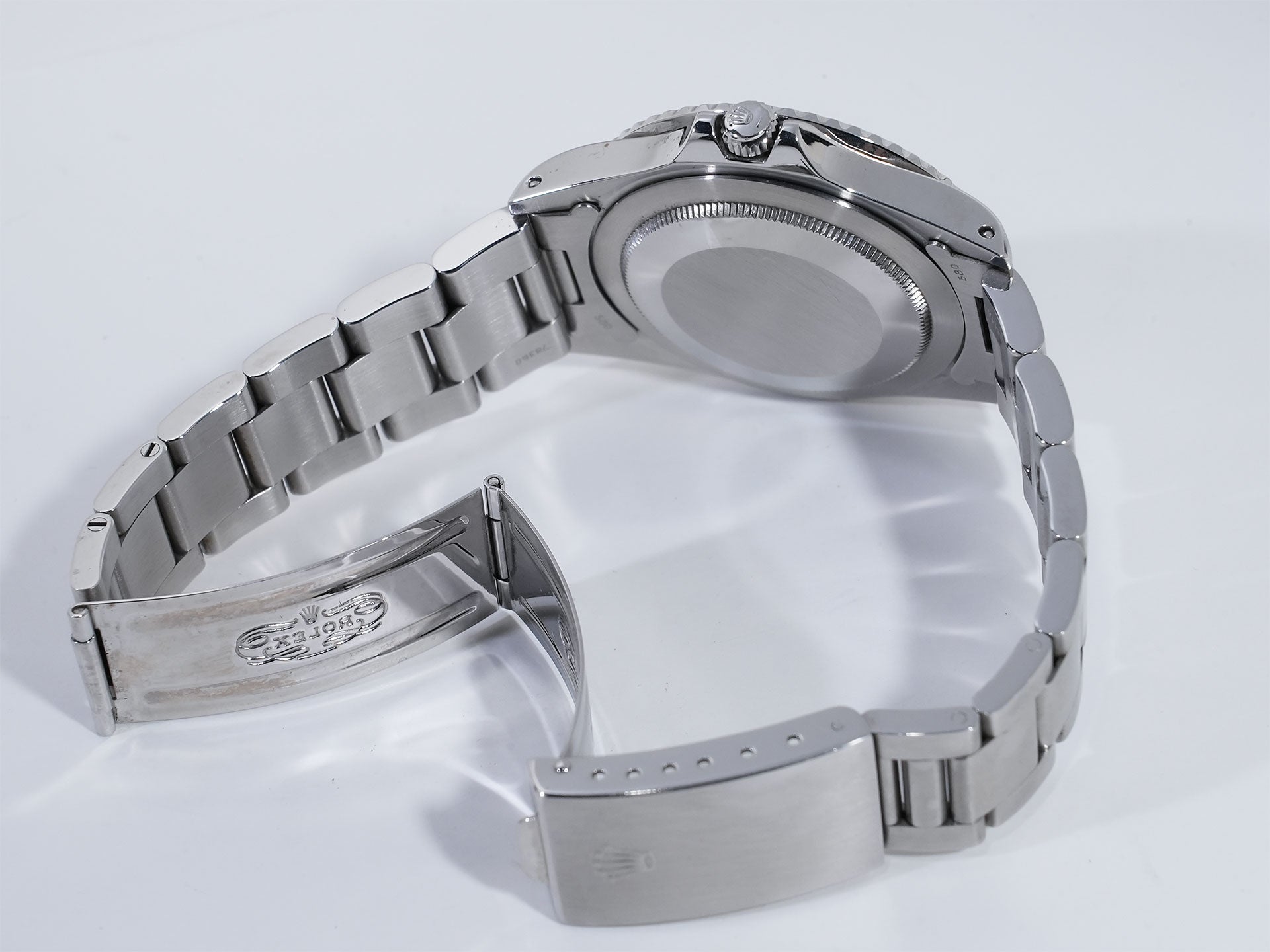 ロレックス GMTマスター Ref.16750 ステンレススチール ブラック文字盤 オイスターブレスレット 中古 fyakrdte