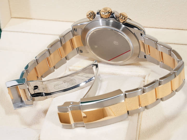 ロレックス デイトナ Ref.116503G ステンレススチール/イエローゴールド ブラックx8Pダイヤ文字盤 中古 pjjnkqkf