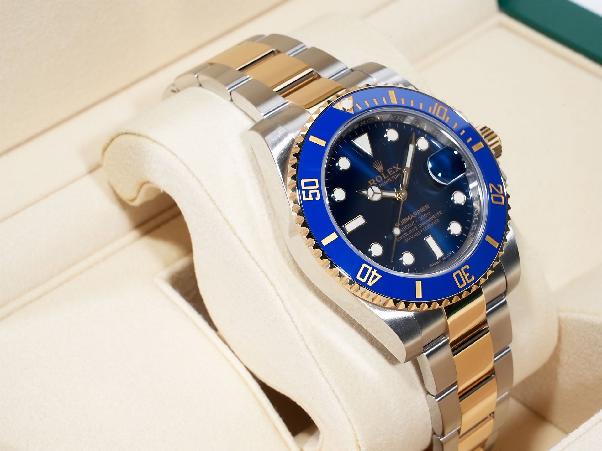 ロレックス サブマリーナー デイト Ref.116613LB ステンレススチール/イエローゴールド ブルー文字盤 美品 9xg5uxd8