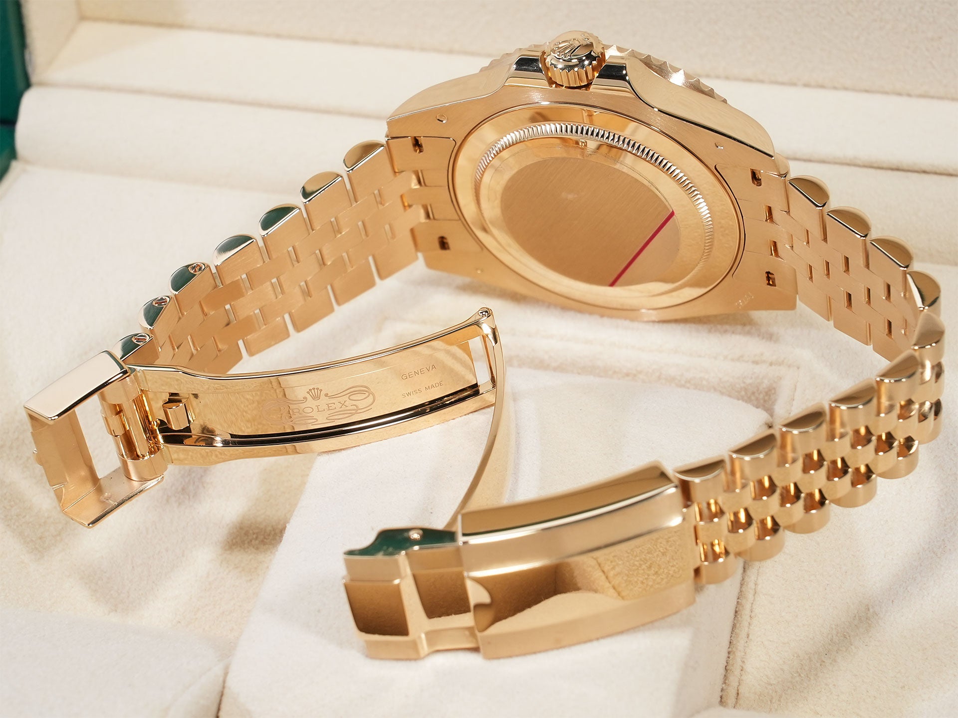 ロレックス GMTマスターII Ref.126718GRNR イエローゴールド ブラック文字盤 ジュビリーブレスレット 美品 jwvpfrkf