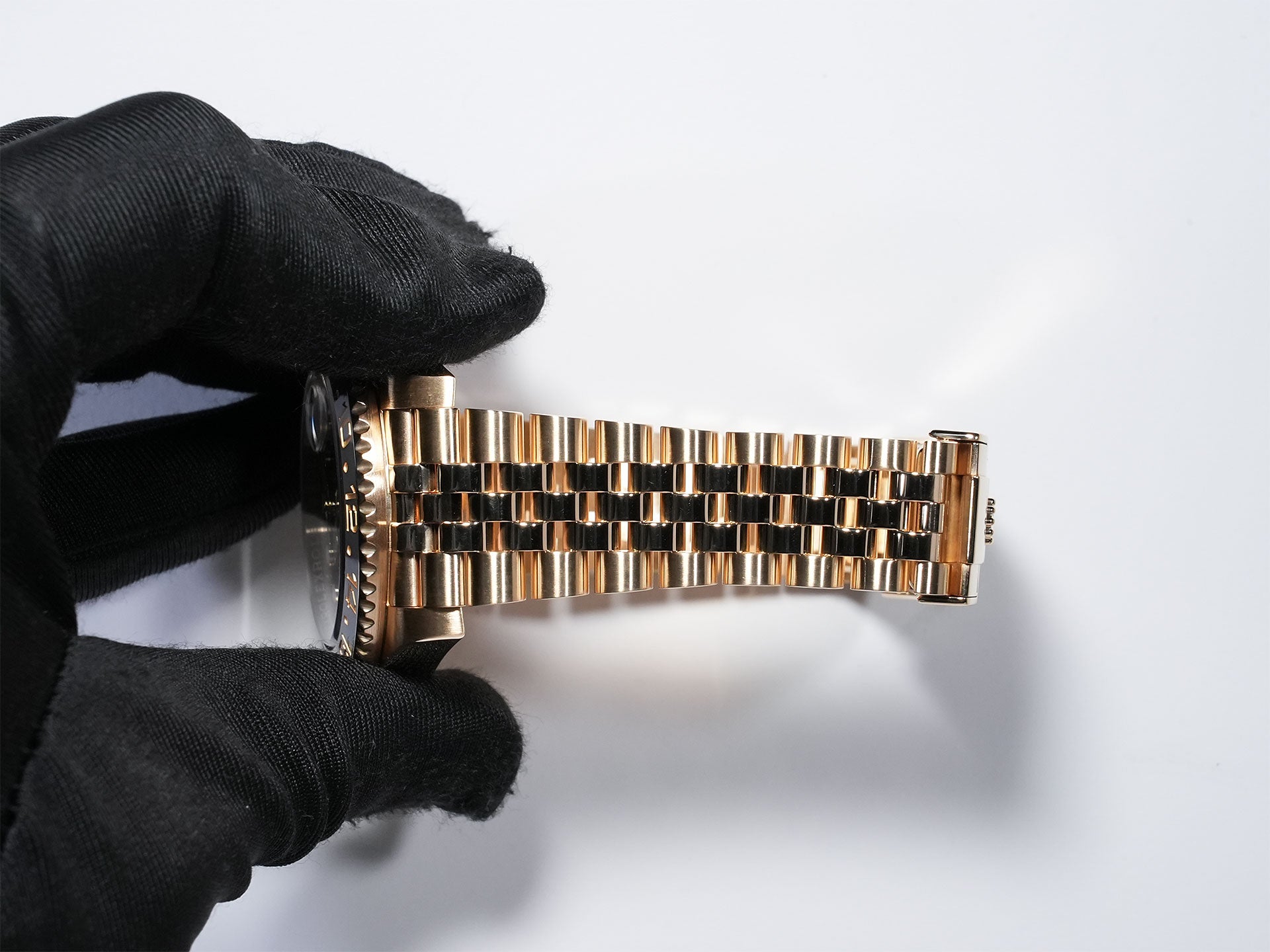 ロレックス GMTマスターII Ref.126718GRNR イエローゴールド ブラック文字盤 ジュビリーブレスレット 美品 jwvpfrkf