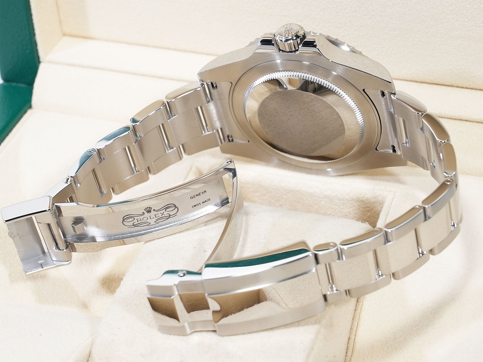 ロレックス GMTマスターII Ref.116710BLNR ステンレススチール ブラック文字盤 オイスターブレスレット 美品 k9ctv698