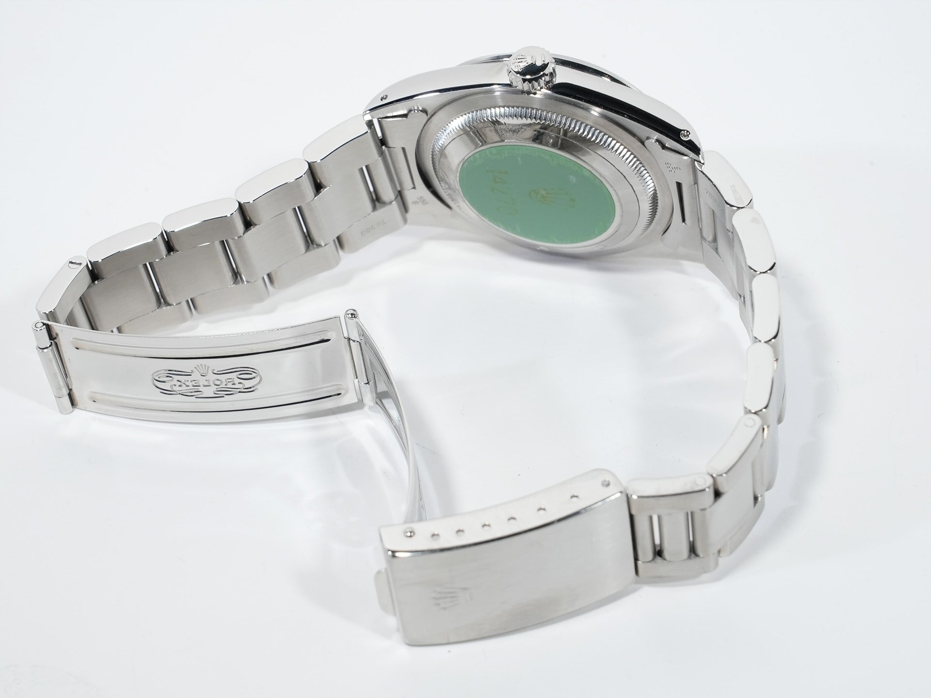 ロレックス エクスプローラーI Ref.14270 ステンレススチール ブラック文字盤 オイスターブレスレット 美中古 4kebswxa