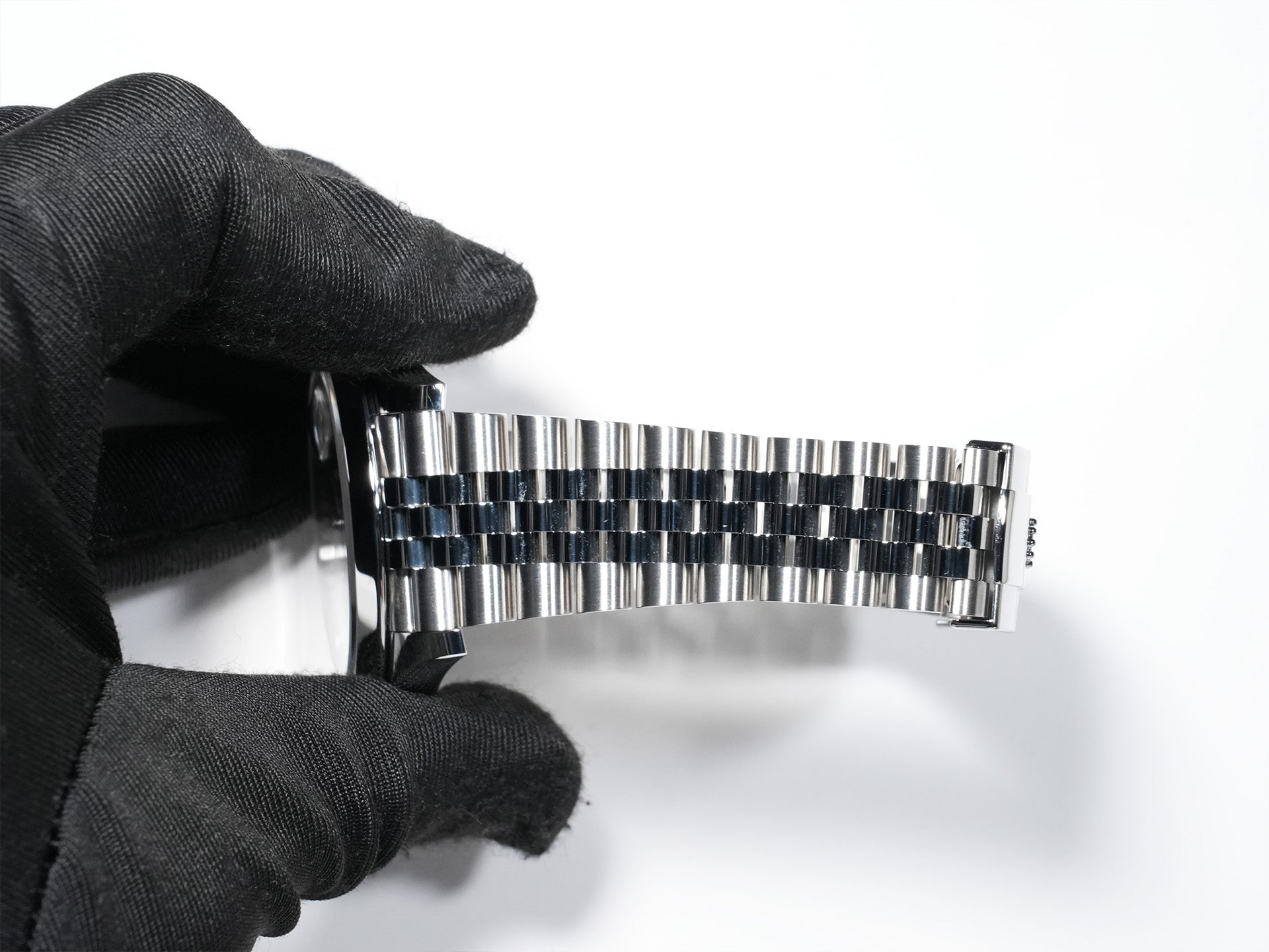 ロレックス デイトジャスト41 Ref.126300 ステンレススチール ブライトブルー文字盤 ジュビリーブレスレット 美中古 e9bv6wpi