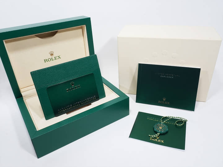 ロレックス エクスプローラー40 Ref.224270 ステンレススチール ブラック文字盤 オイスターブレスレット 中古 ccr9sqmy