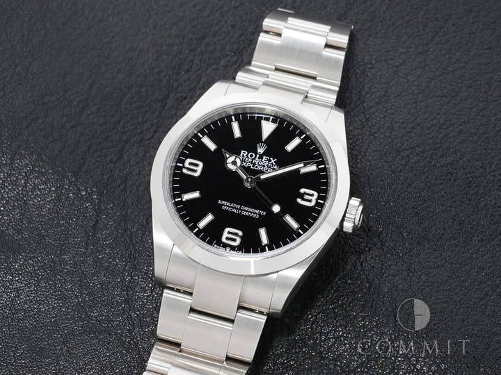 ロレックス エクスプローラー40 Ref.224270 ステンレススチール ブラック文字盤 オイスターブレスレット 中古 ccr9sqmy