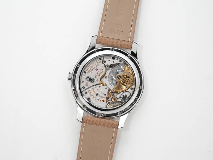 ショパール L.U.C 1860 レボリューション エディション Ref.168860-3002 ルーセントスティール ゴールド文字盤 未使用 qt2girh9