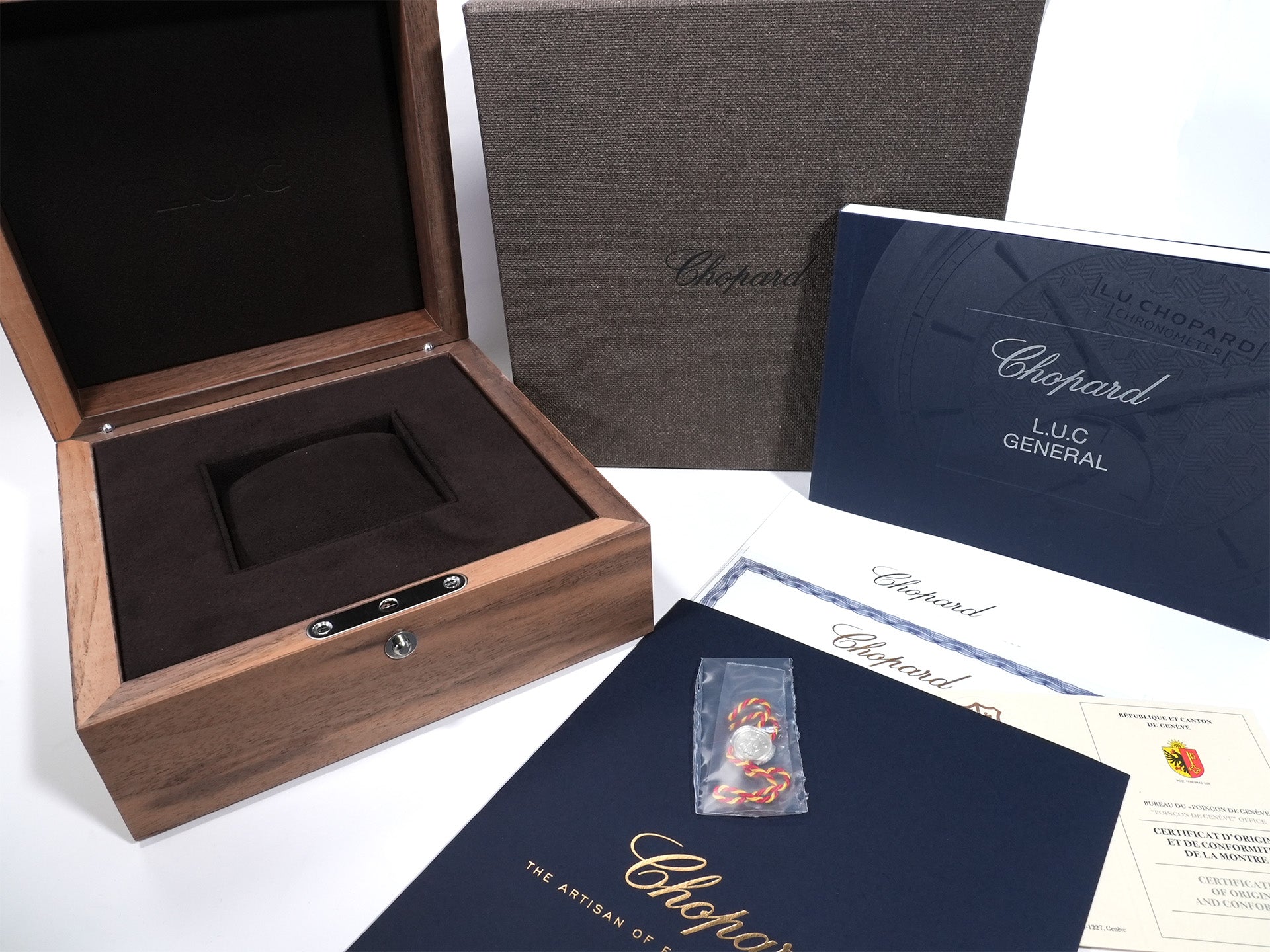 ショパール L.U.C 1860 レボリューション エディション Ref.168860-3002 ルーセントスティール ゴールド文字盤 未使用 qt2girh9