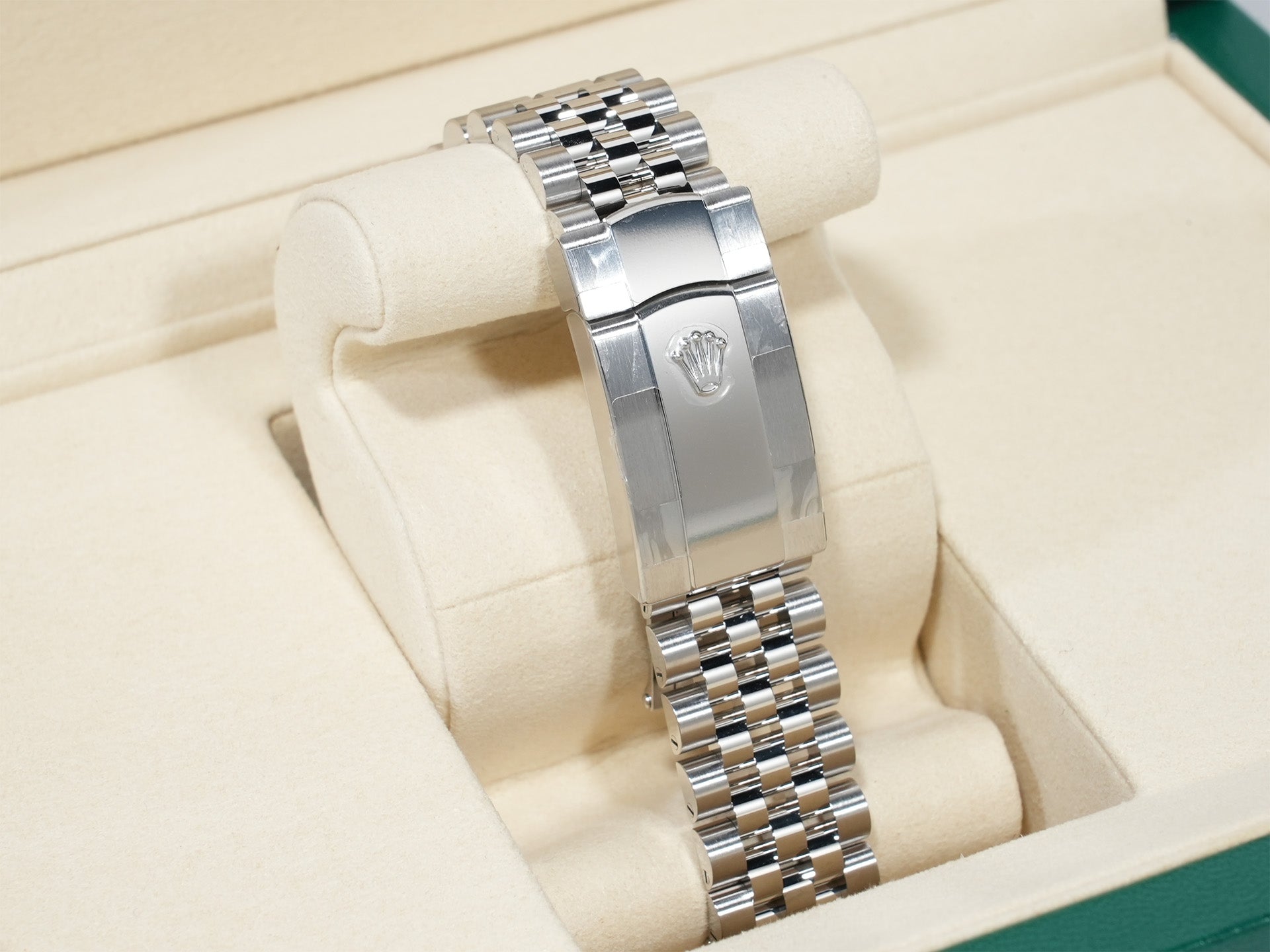 ロレックス デイトジャスト41 Ref.126334 ステンレススチール/ホワイトゴールド アズーロブルー文字盤 ジュビリーブレスレット 未使用 ex24beiy