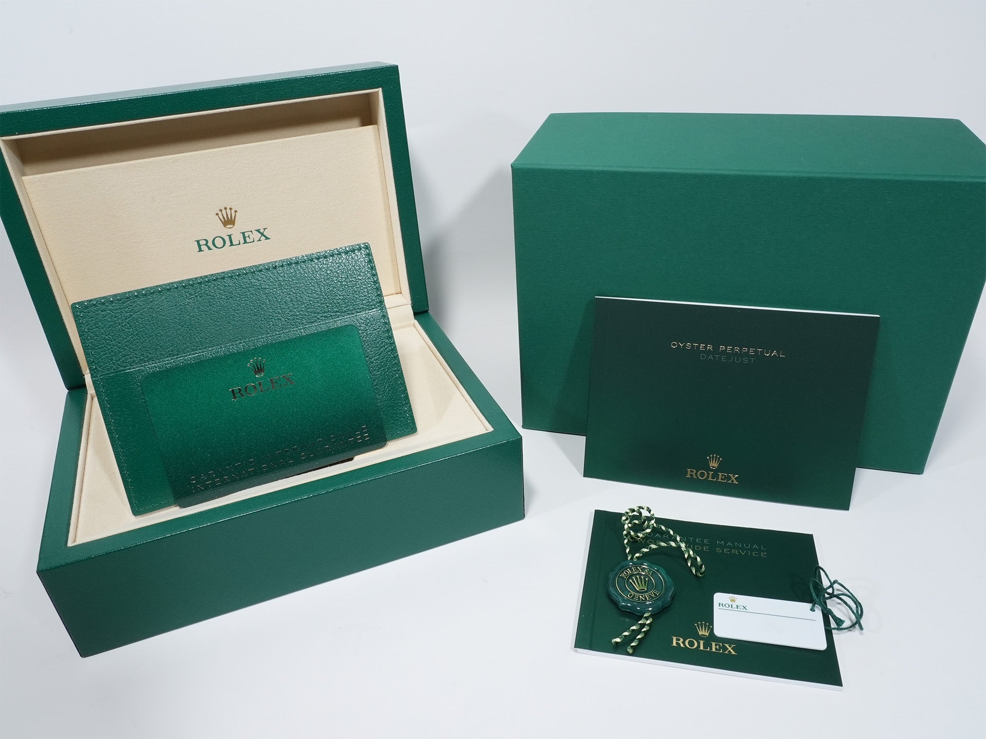 ロレックス デイトジャスト41 Ref.126334 ステンレススチール/ホワイトゴールド アズーロブルー文字盤 ジュビリーブレスレット 未使用 ex24beiy