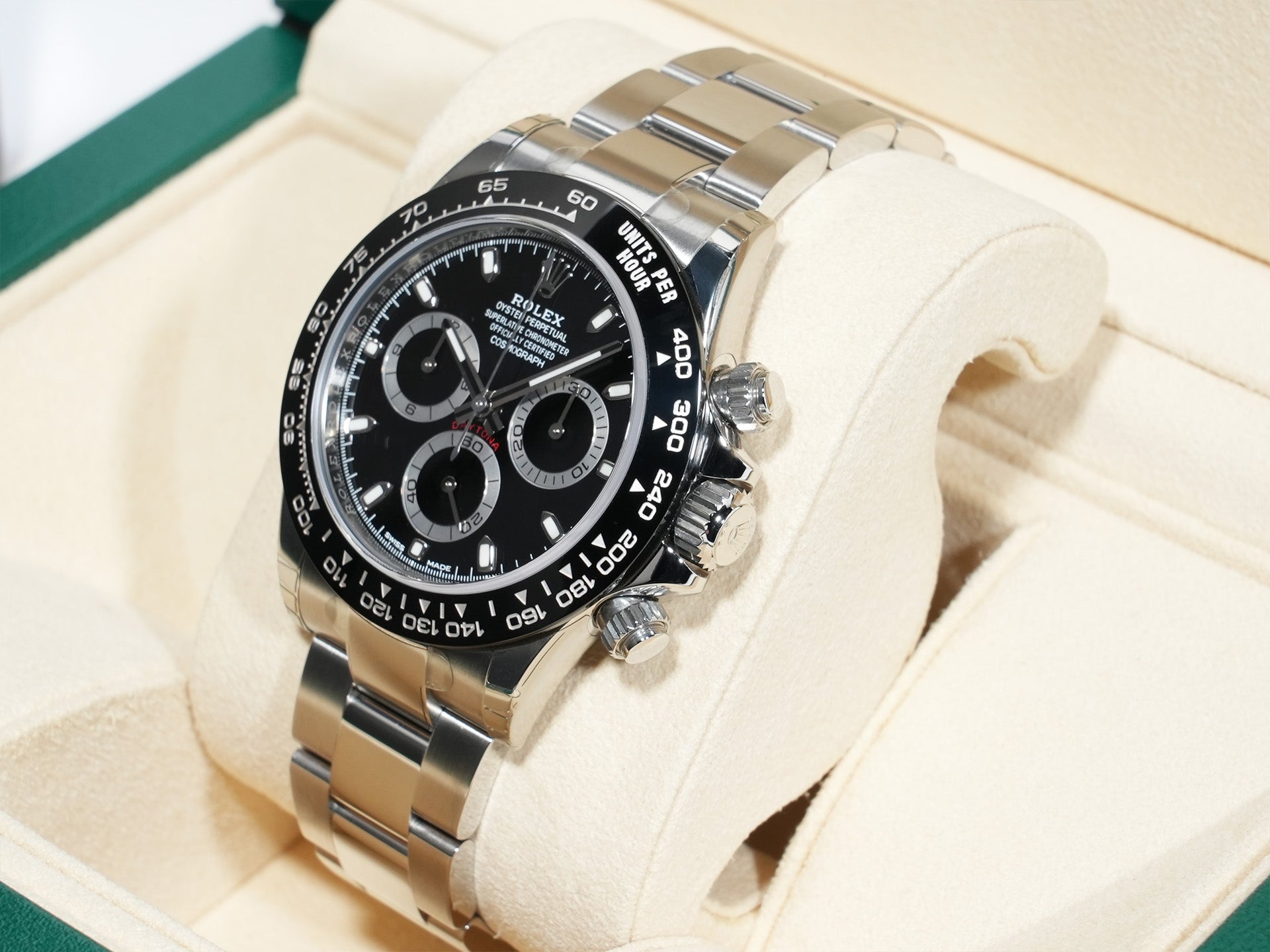 ロレックス デイトナ Ref.116500LN ステンレススチール ブラック文字盤 未使用 w93n82p7