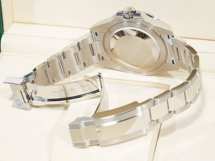 ロレックス GMTマスターII Ref.126710GRNR ステンレススチール ブラック文字盤 オイスターブレスレット 未使用 7z5436qo