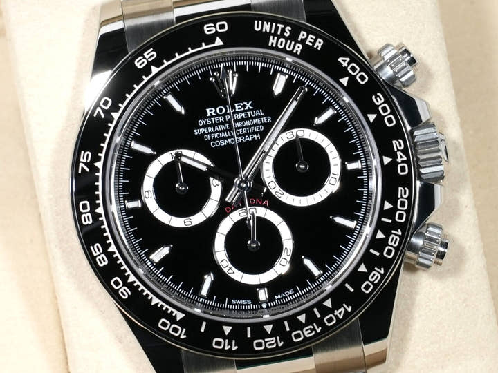 ロレックス デイトナ Ref.126500LN ステンレススチール ブラック文字盤 未使用 nrjgc9no