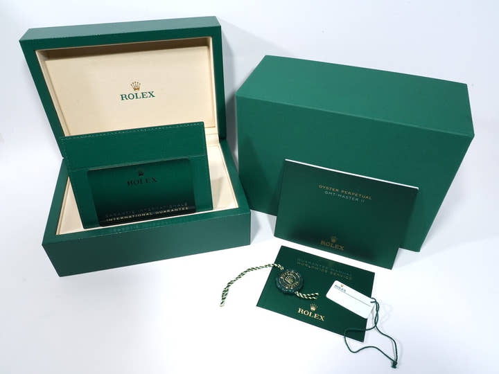 ロレックス GMTマスターII Ref.126710GRNR ステンレススチール ブラック文字盤 ジュビリーブレスレット 未使用 k9jcpme8