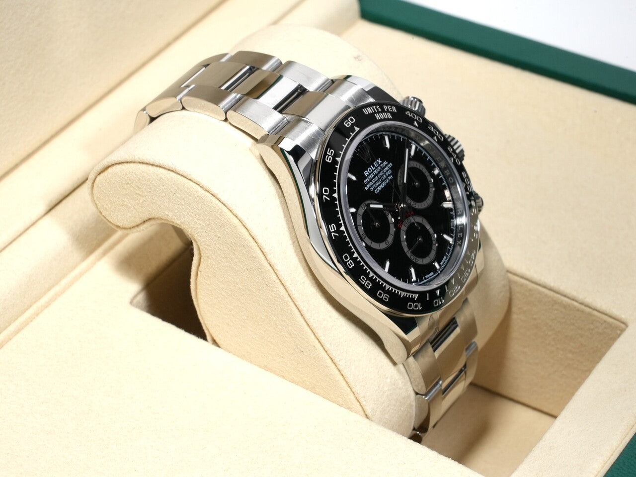 ロレックス デイトナ Ref.126500LN ステンレススチール ブラック文字盤 未使用 yc7cohh8