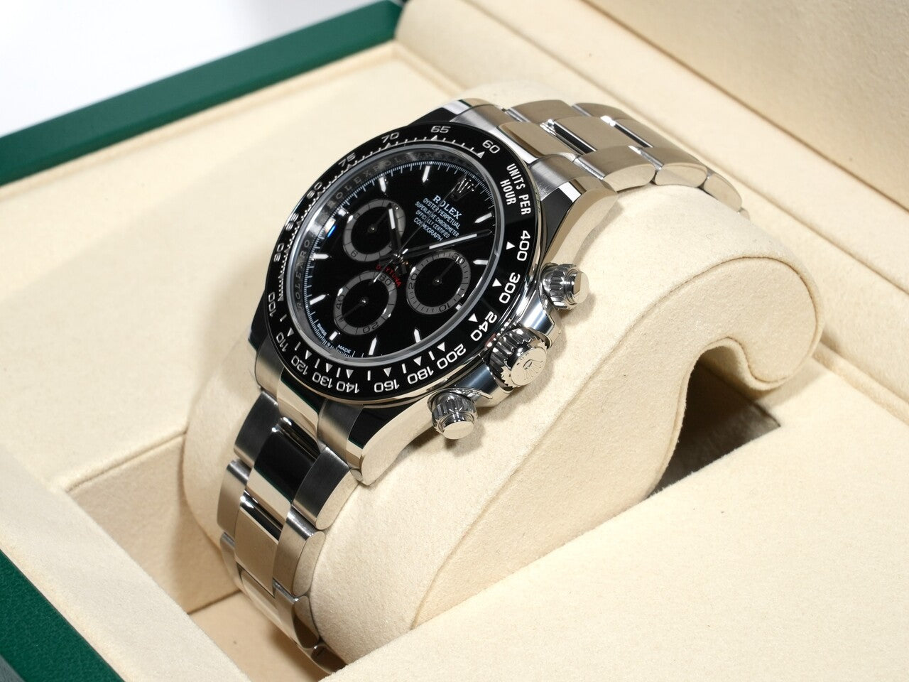 ロレックス デイトナ Ref.126500LN ステンレススチール ブラック文字盤 未使用 nzi3mhfn