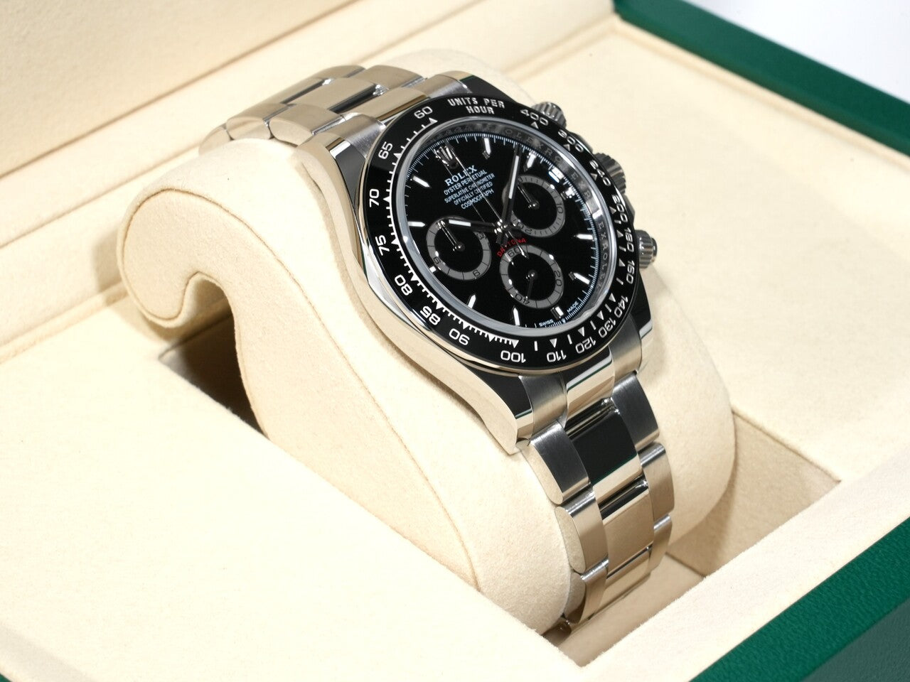 ロレックス デイトナ Ref.126500LN ステンレススチール ブラック文字盤 未使用 nzi3mhfn