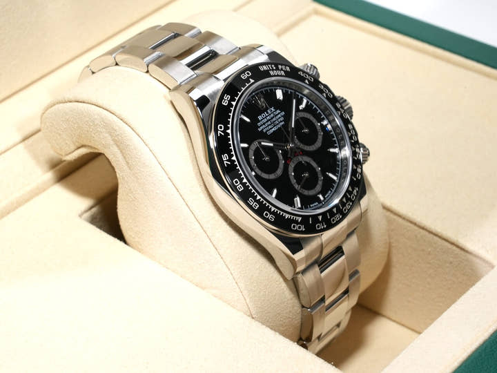 ロレックス デイトナ Ref.126500LN ステンレススチール ブラック文字盤 未使用 jvc84g2k