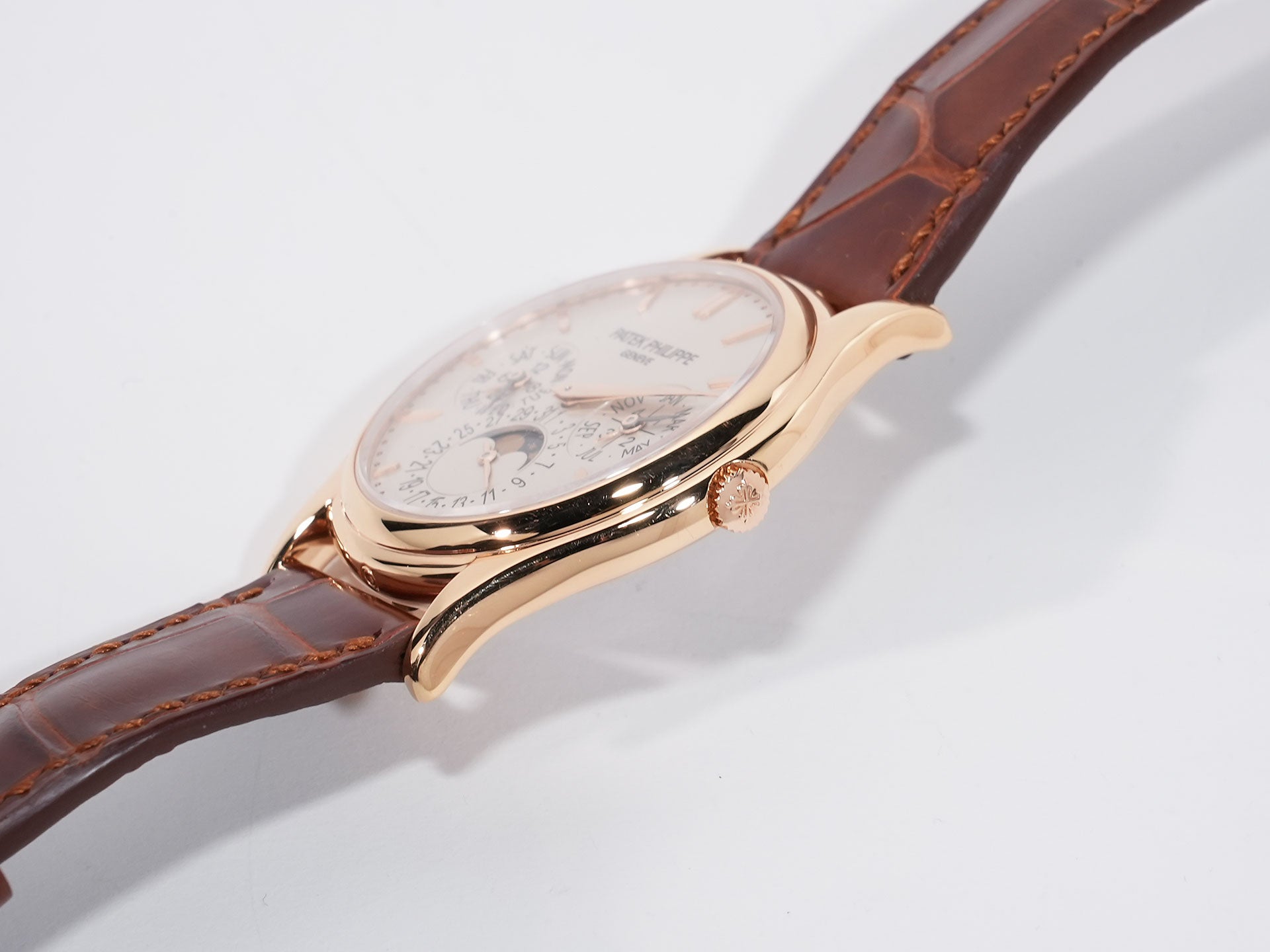 Patek Philippe Perpetual Calendar Ref. 5140R-011 Rose Gold with Silver Dial Pre-owned wbhstkpe
