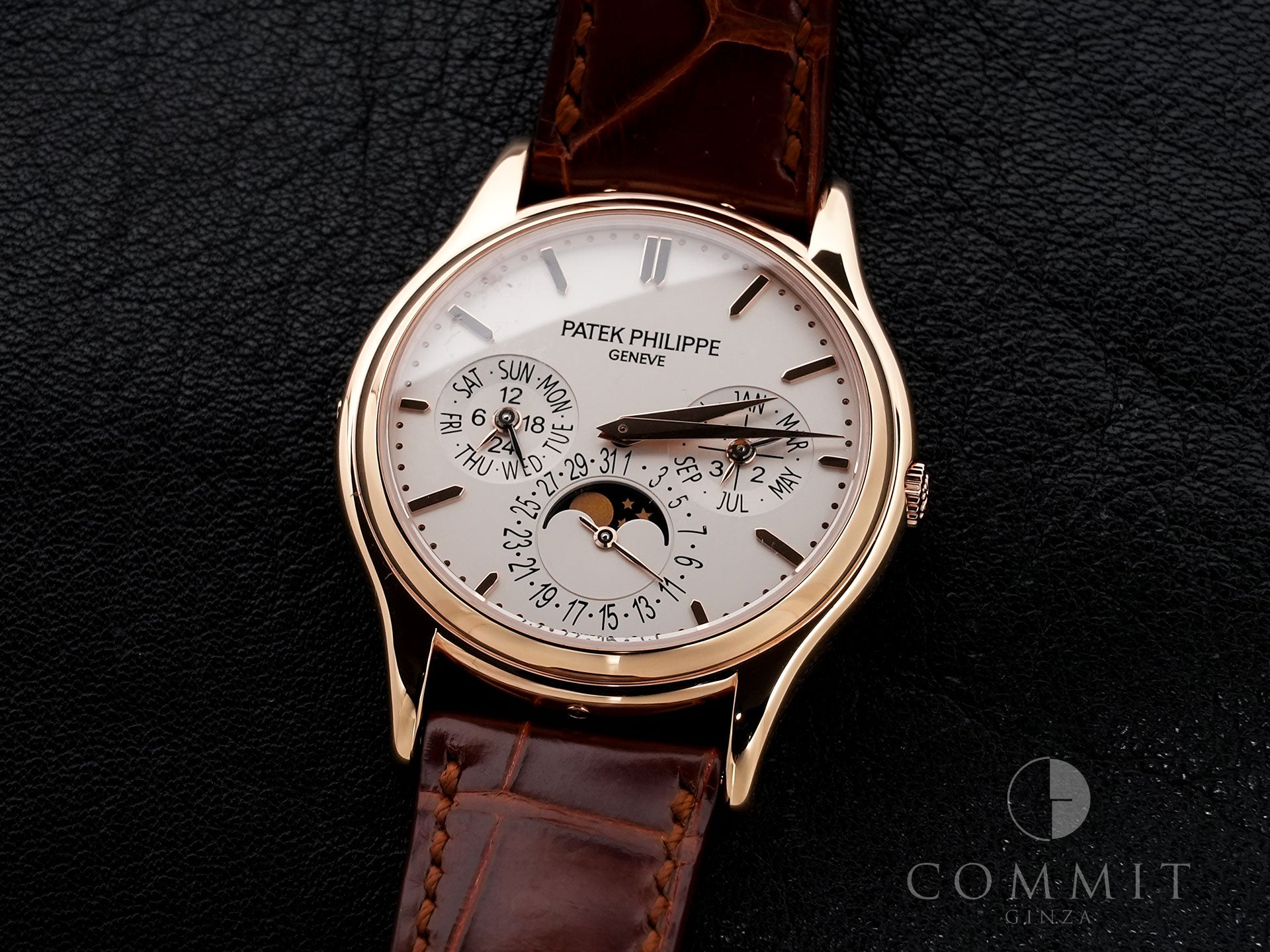Patek Philippe Perpetual Calendar Ref. 5140R-011 Rose Gold with Silver Dial Pre-owned wbhstkpe