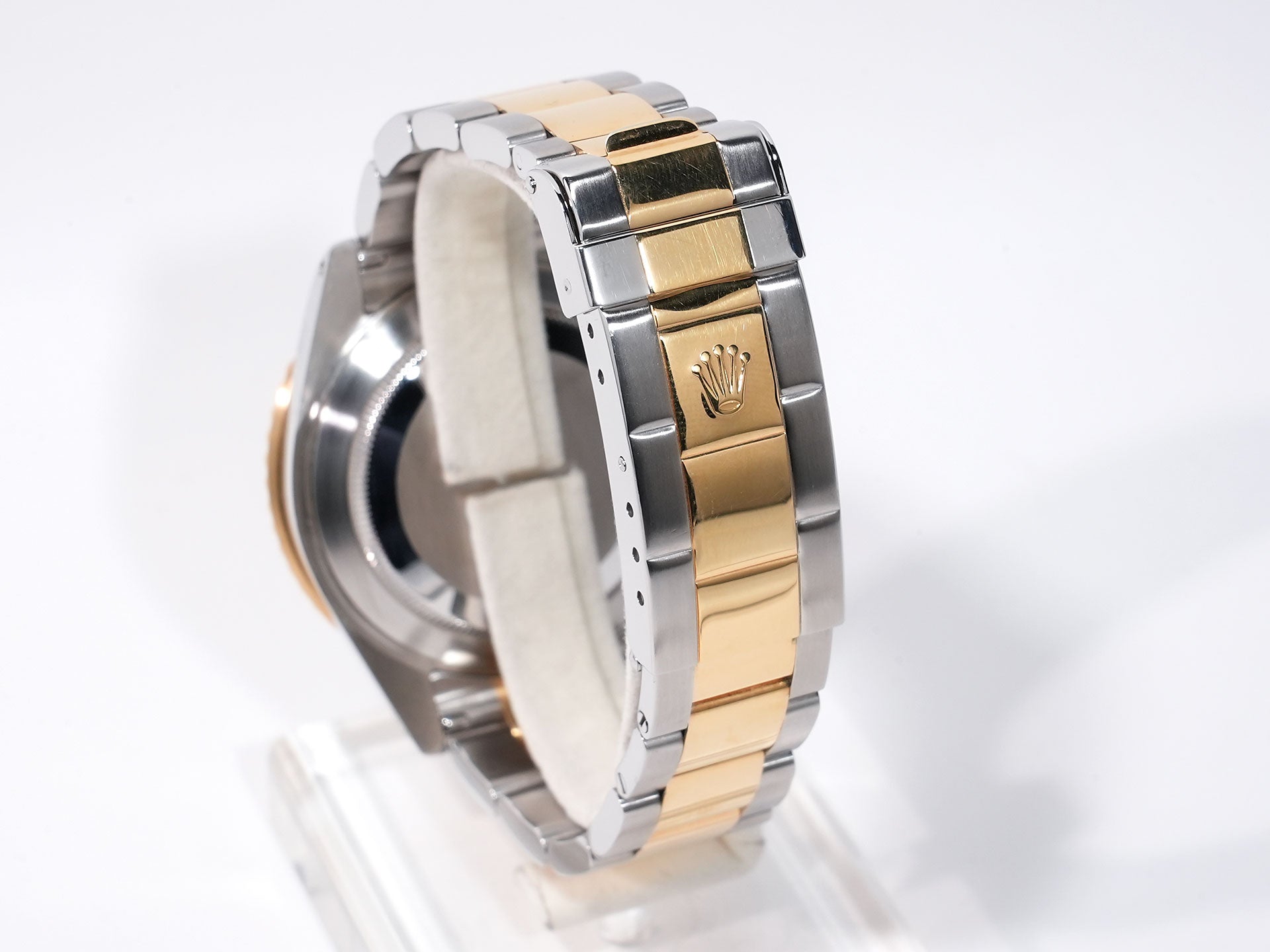 Pre-owned Rolex Submariner Date Ref. 16613SG Stainless Steel/Yellow Gold Gray Dial babes969