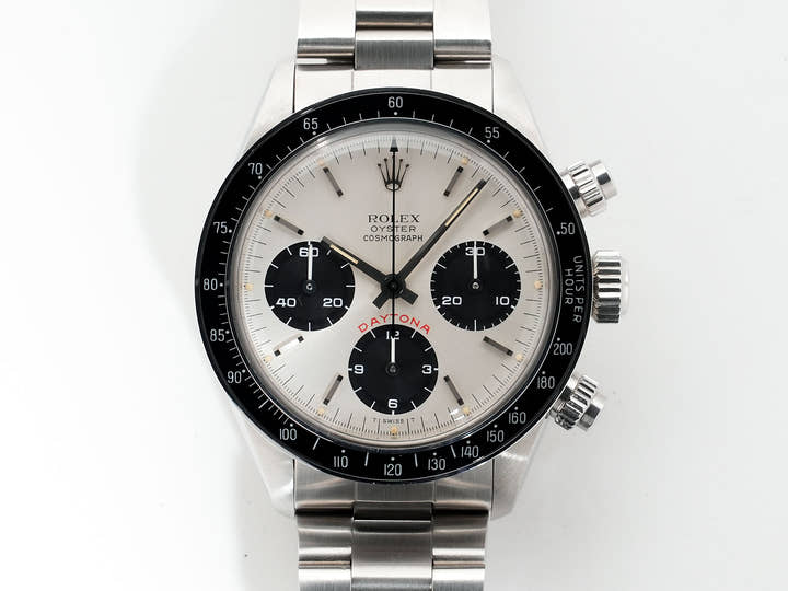 Pre-owned Rolex Daytona Ref. 6263 Stainless Steel Silver Dial gtiyotad