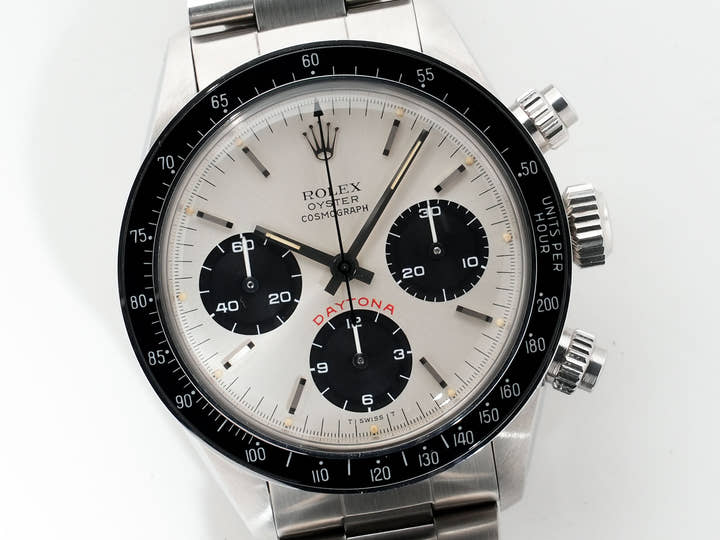 Pre-owned Rolex Daytona Ref. 6263 Stainless Steel Silver Dial gtiyotad