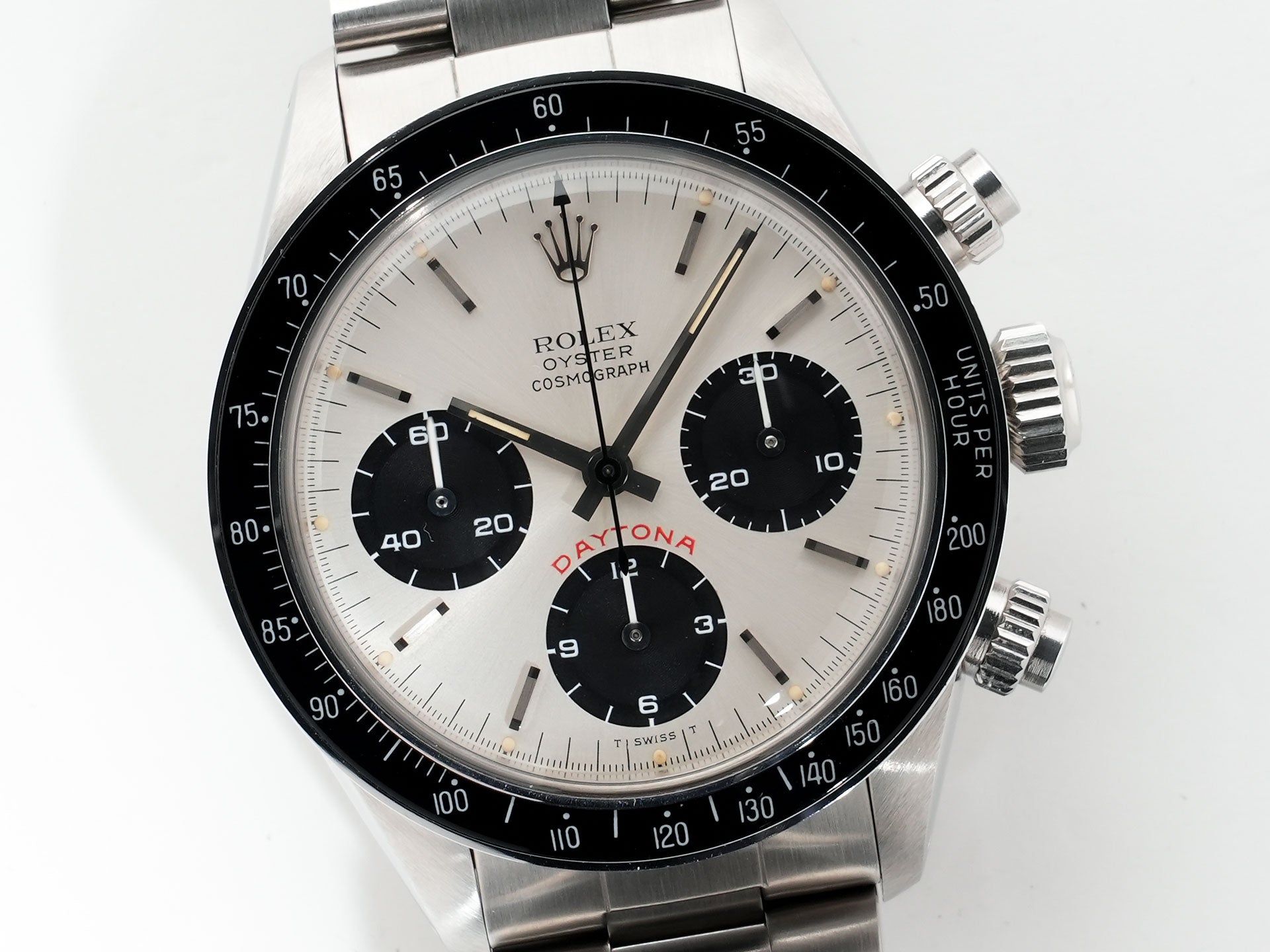 Pre-owned Rolex Daytona Ref. 6263 Stainless Steel Silver Dial gtiyotad