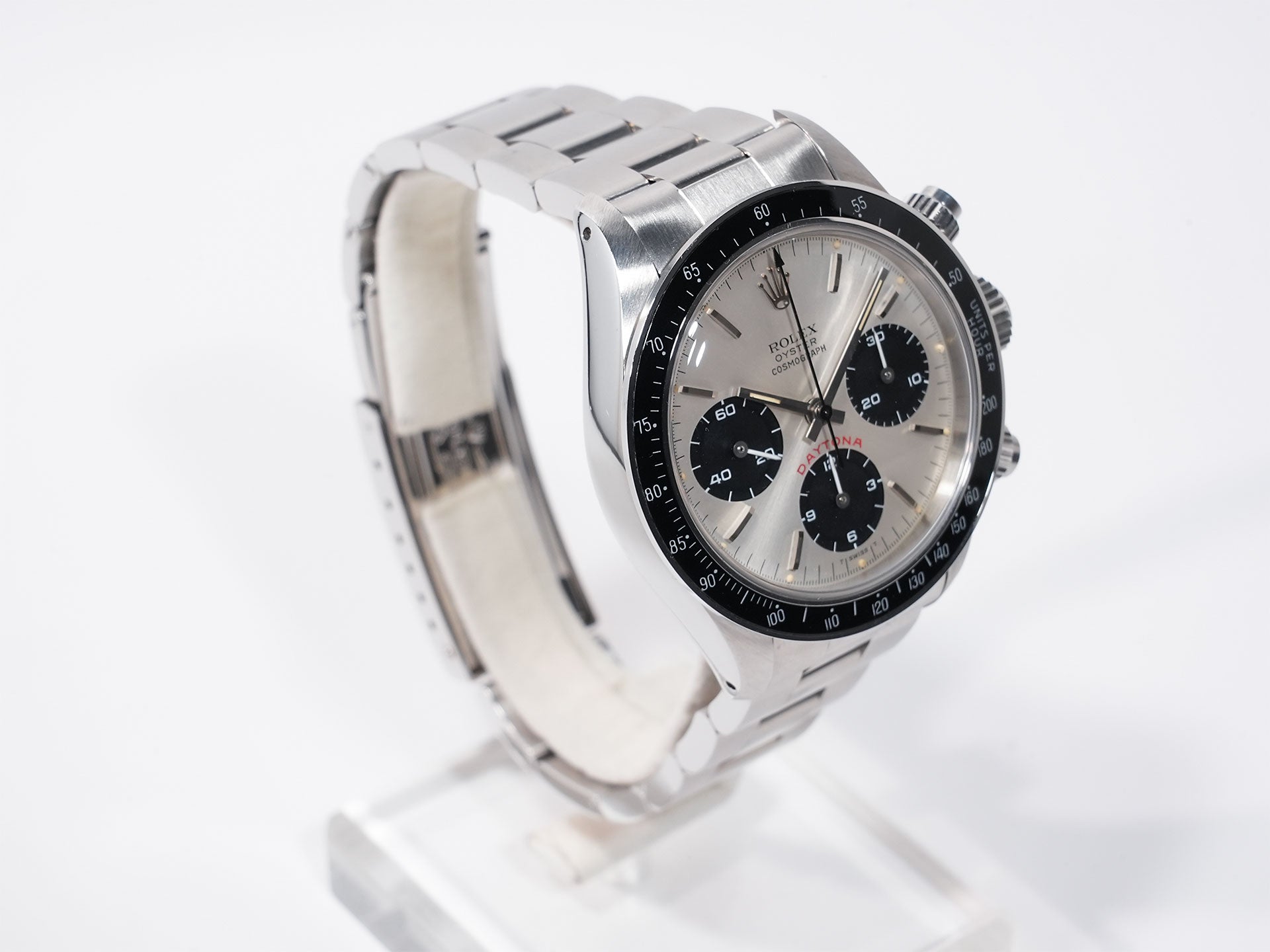 Pre-owned Rolex Daytona Ref. 6263 Stainless Steel Silver Dial gtiyotad