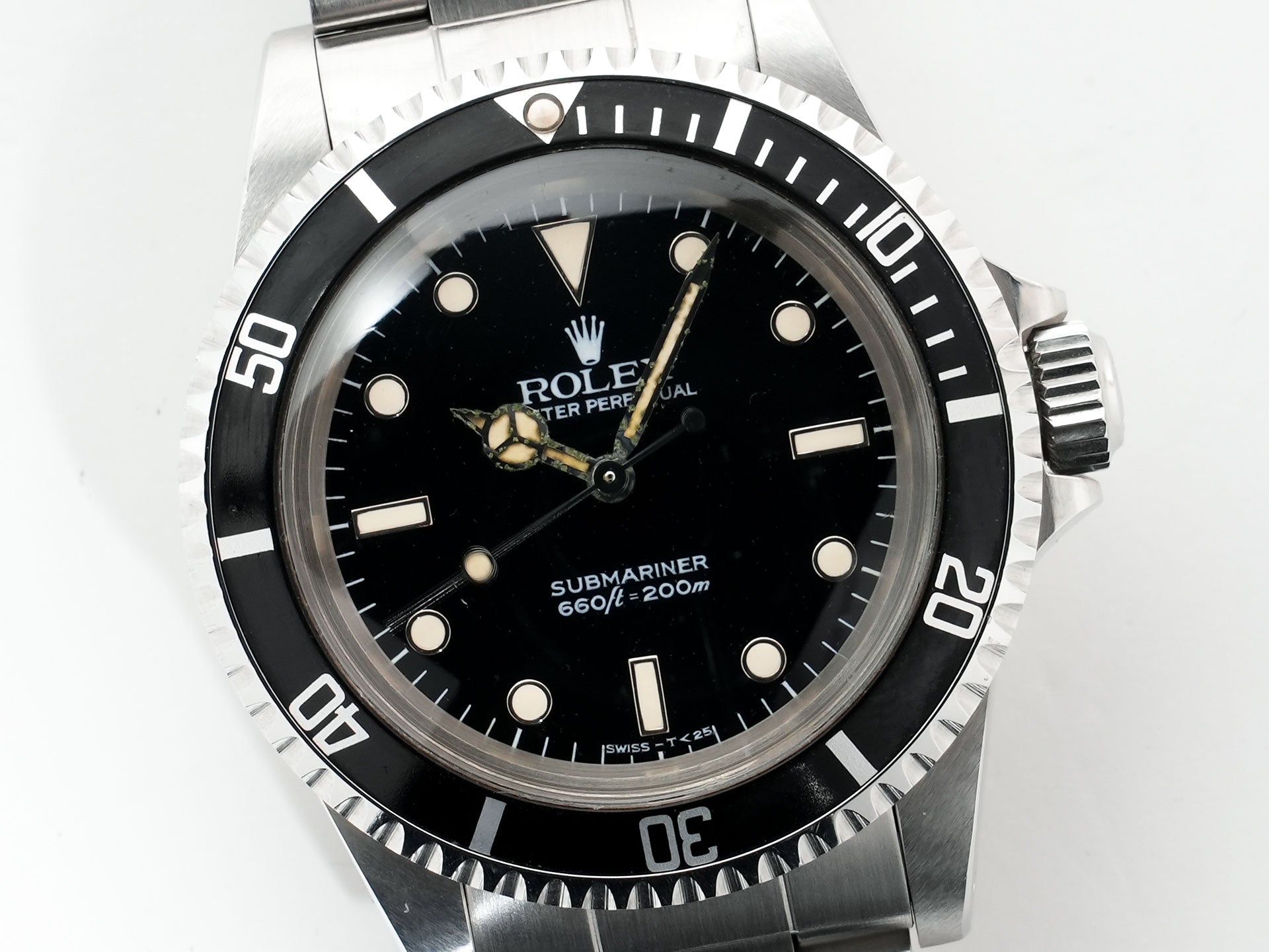 Rolex Submariner Ref. 5513 Stainless Steel Black Dial Pre-owned c6shydxe