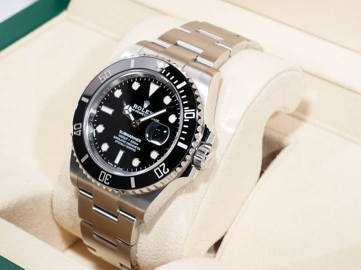 Rolex Submariner Date Ref. 126610LN Stainless Steel Black Dial Excellent Condition vzzzzc7n