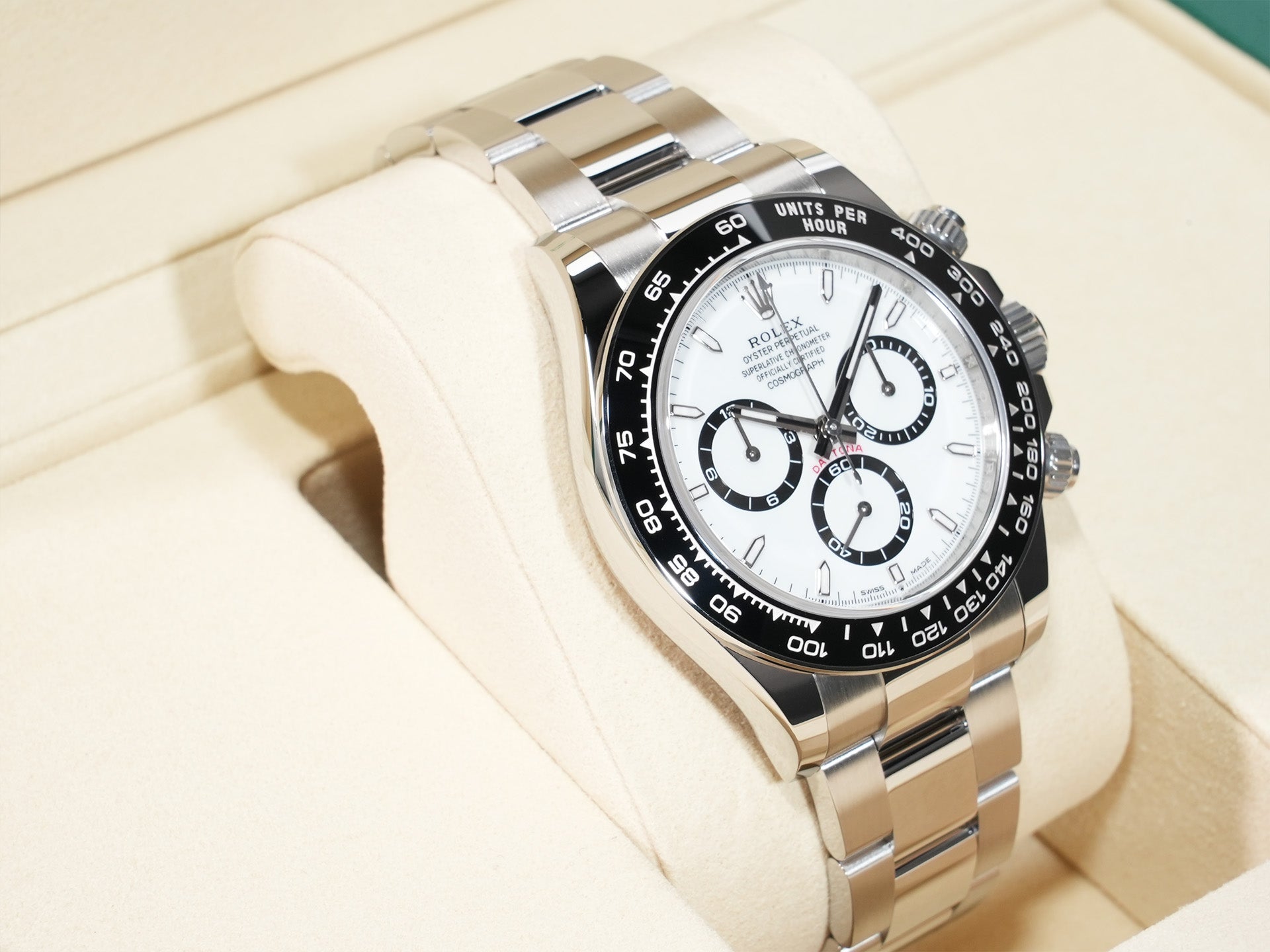 Rolex Daytona Ref. 126500LN Stainless Steel White Dial Unused gyiakvp3