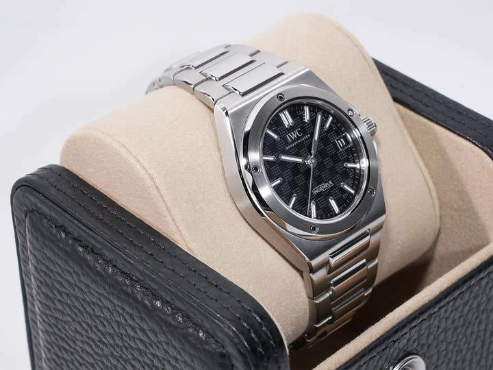 IWC Ingenieur Automatic 35 Ref.IW324906 Stainless Steel Black Dial Excellent Condition bt2x7osw