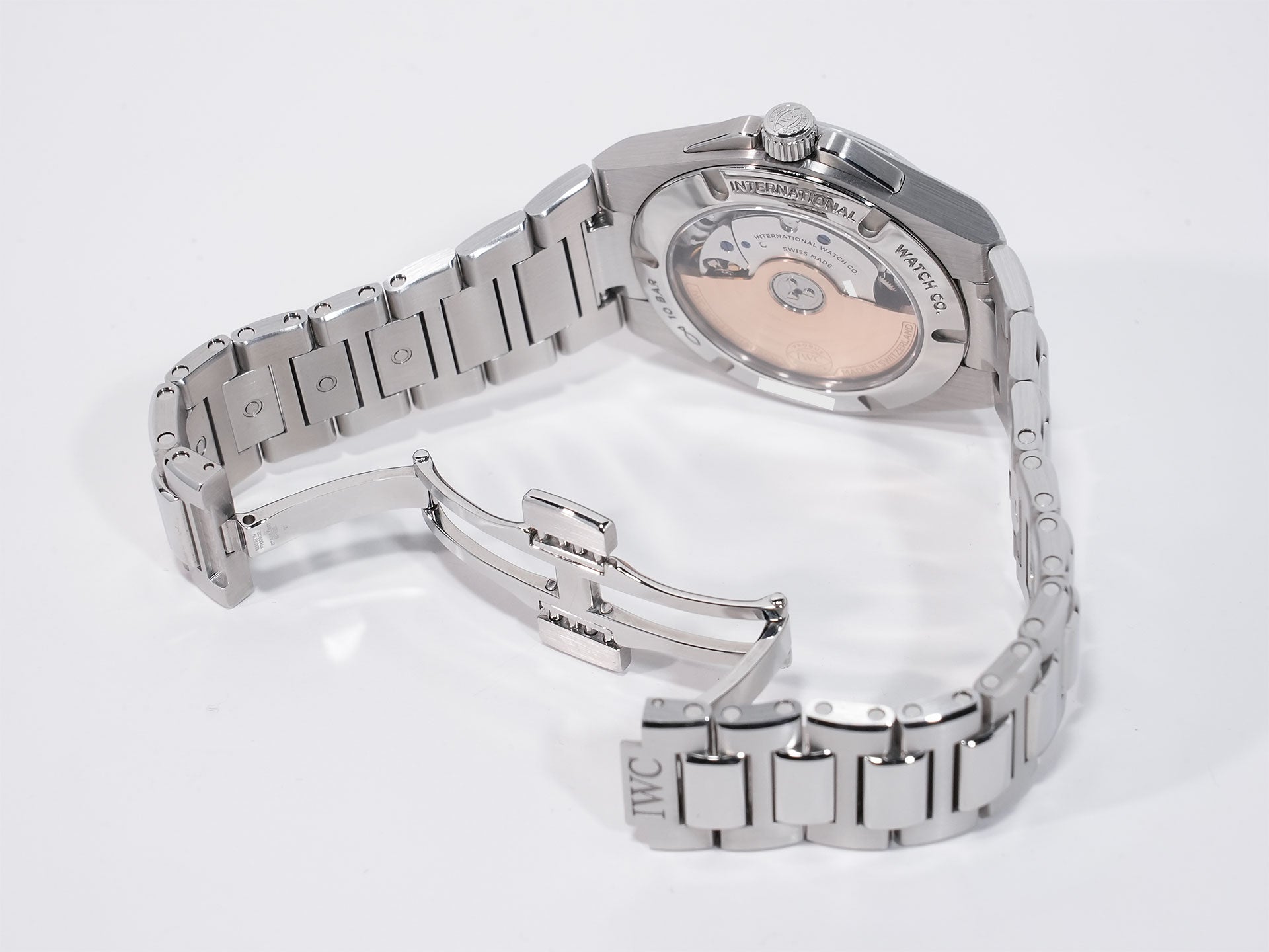 IWC Ingenieur Automatic 35 Ref.IW324906 Stainless Steel Black Dial Excellent Condition bt2x7osw