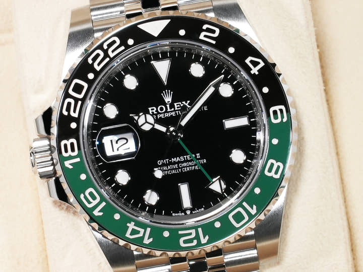 ロレックス GMTマスターII Ref.126720VTNR ステンレススチール ブラック文字盤 ジュビリーブレスレット 未使用 5k8hk2zb