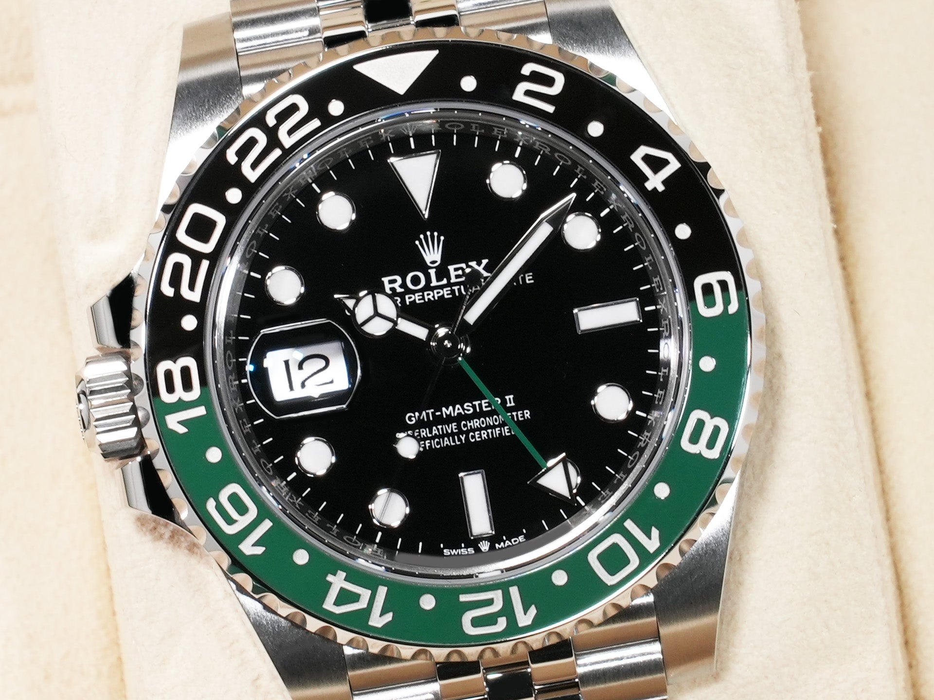 ロレックス GMTマスターII Ref.126720VTNR ステンレススチール ブラック文字盤 ジュビリーブレスレット 未使用 5k8hk2zb