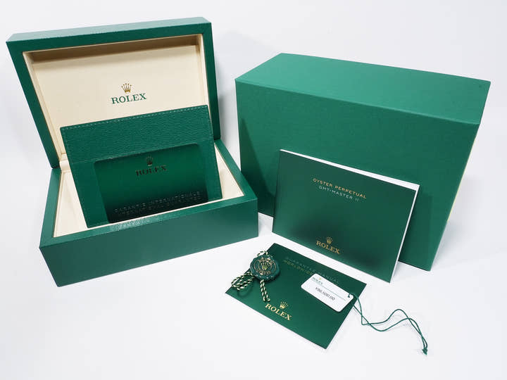 ロレックス GMTマスターII Ref.126710GRNR ステンレススチール ブラック文字盤 ジュビリーブレスレット 未使用 6wpio9uj