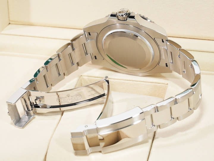 ロレックス GMTマスターII Ref.126710GRNR ステンレススチール ブラック文字盤 オイスターブレスレット 未使用 c7qwmmdn