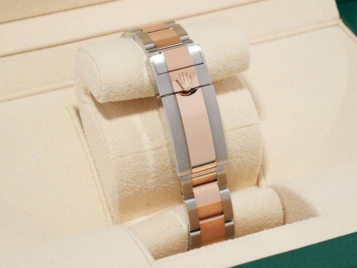 ロレックス ヨットマスター37 Ref.268621 ステンレススチール/エバーローズゴールド チョコレート文字盤 美品 s6hoy64x