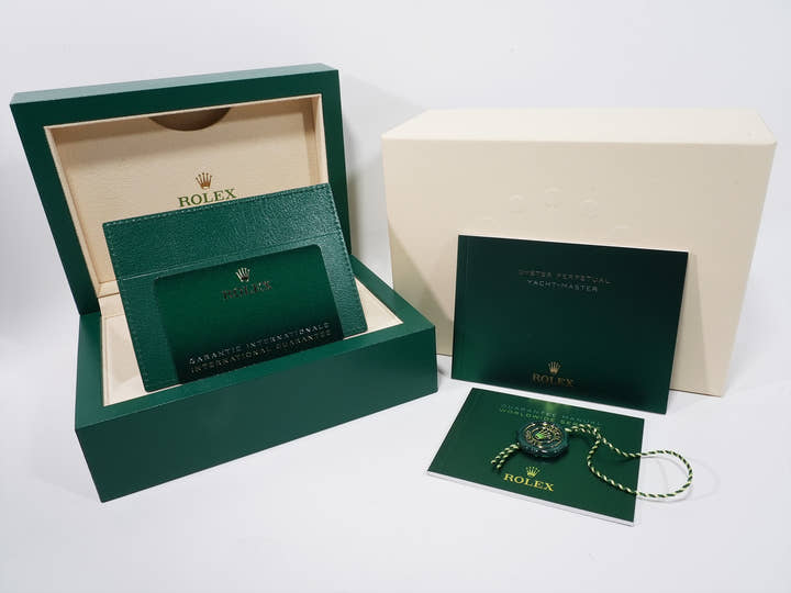 ロレックス ヨットマスター37 Ref.268621 ステンレススチール/エバーローズゴールド チョコレート文字盤 美品 s6hoy64x