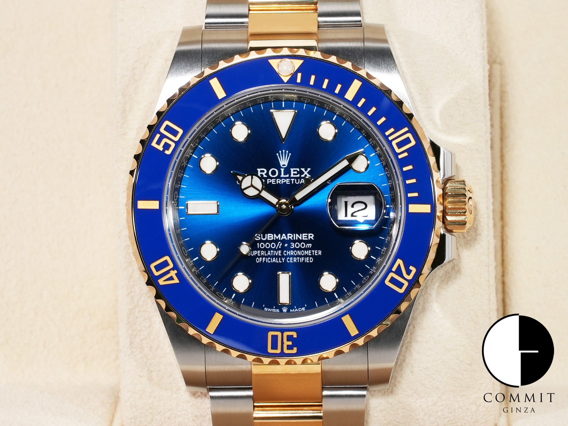 Rolex Submariner Date Ref. 126613LB Stainless Steel/Yellow Gold Blue Dial Excellent Condition x7ytqn46