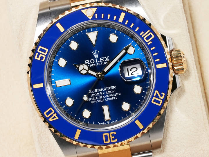 Rolex Submariner Date Ref. 126613LB Stainless Steel/Yellow Gold Blue Dial Excellent Condition x7ytqn46