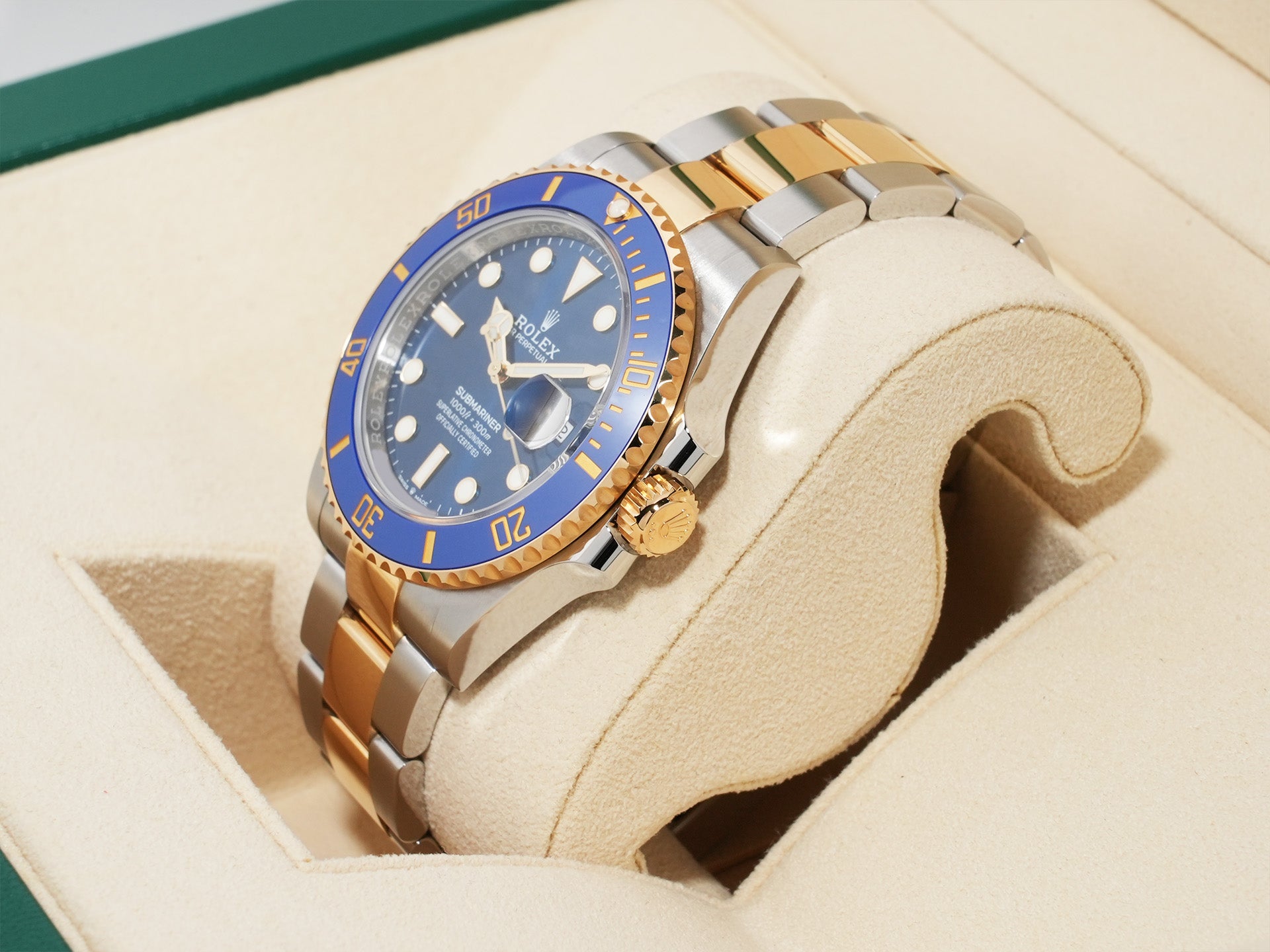 Rolex Submariner Date Ref. 126613LB Stainless Steel/Yellow Gold Blue Dial Excellent Condition x7ytqn46