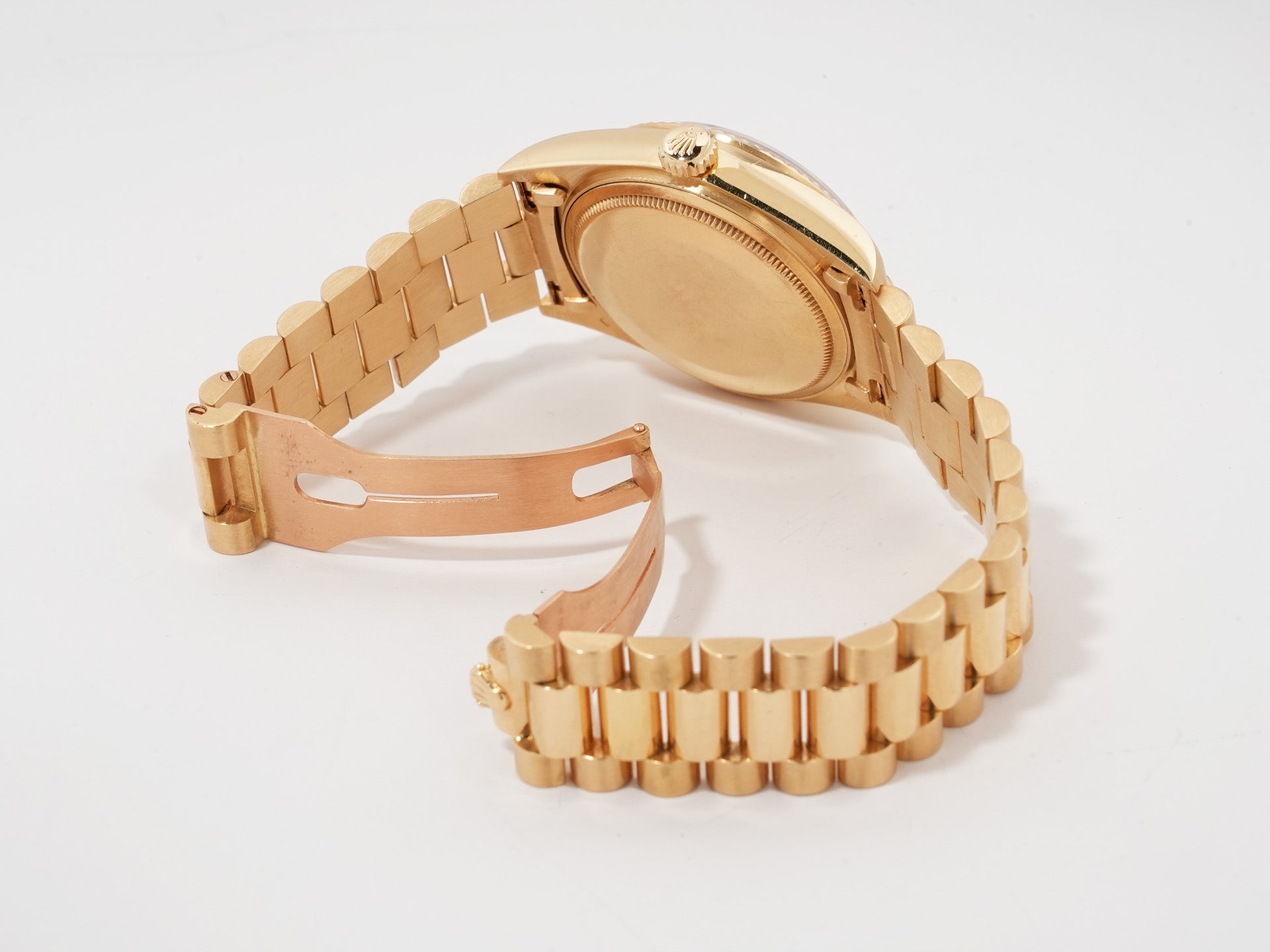 ロレックス デイデイト36 Ref.18038 イエローゴールド ブルー文字盤 中古 3efycruu